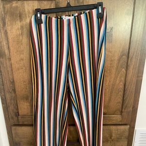 Urban Outfitters Knit Colorful Striped Pants